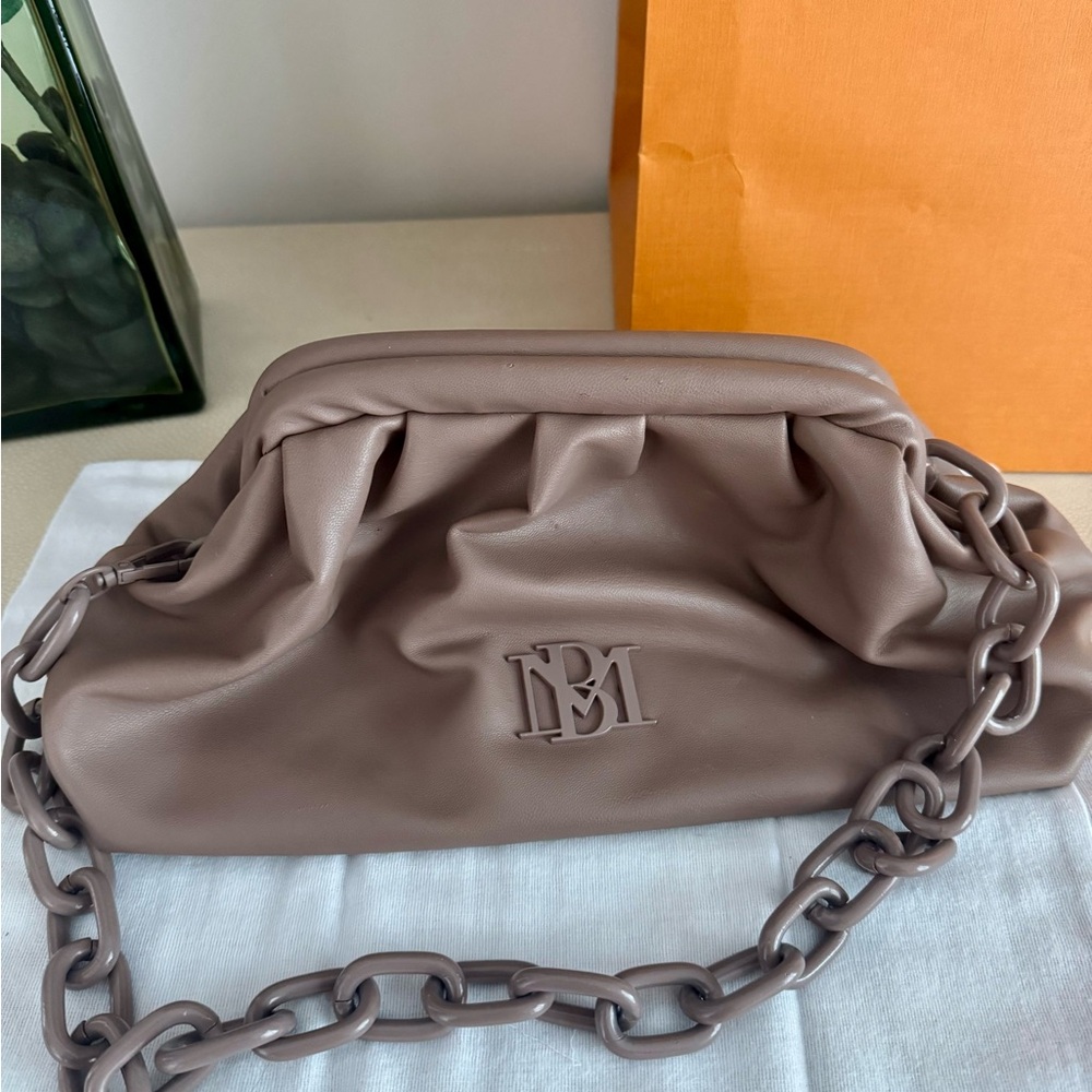 Women's Tan Clutch Bag